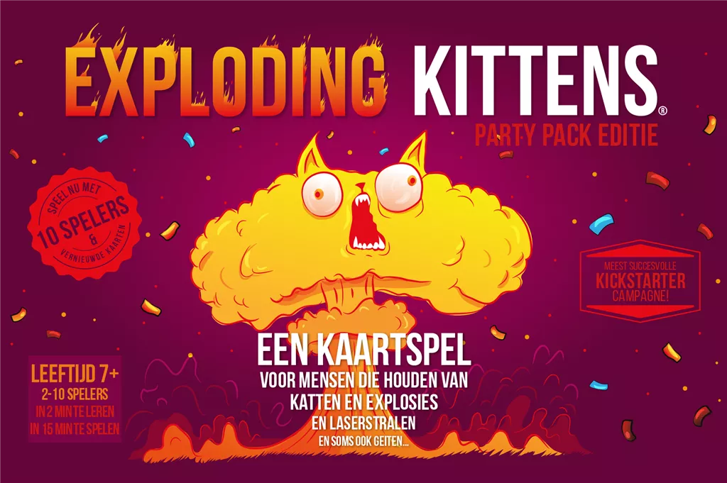 Exploding Kittens Party Pack NL 4 Exploding Kittens Party Pack NL - Afbeelding 2