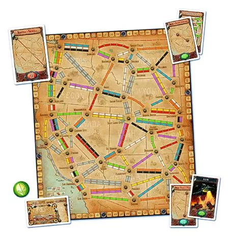 Days Of Wonder Ticket To Ride - France/Old West 4 Days Of Wonder Ticket To Ride - France/Old West - Afbeelding 2