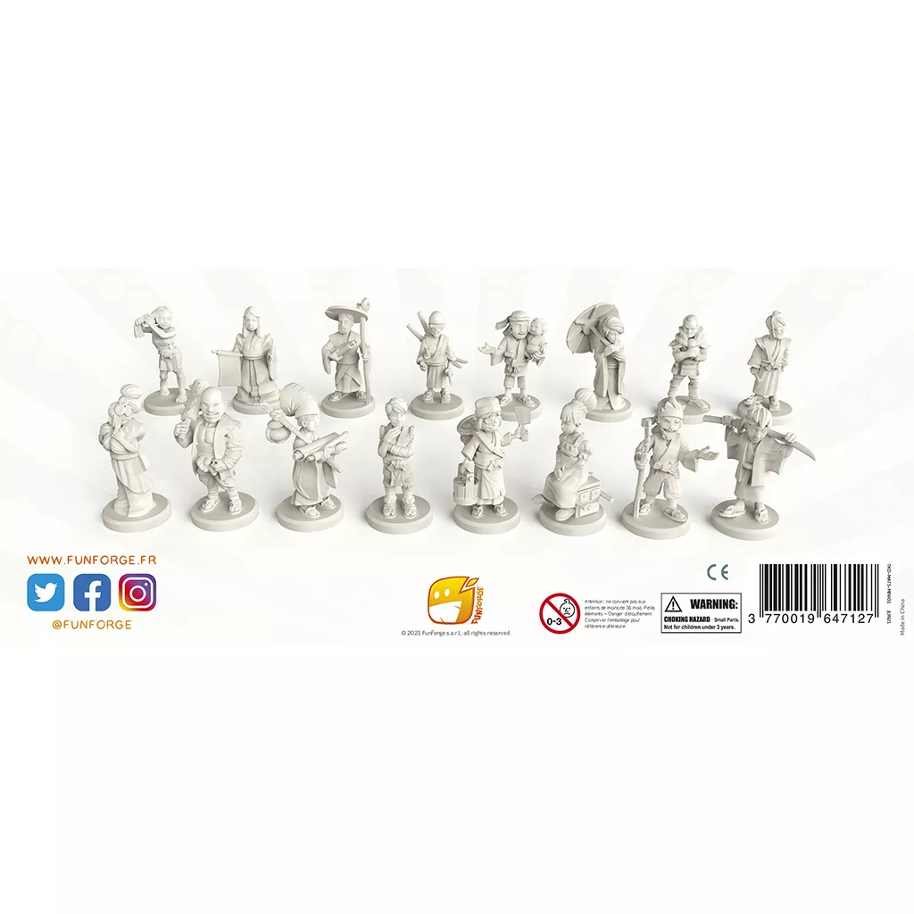 Tokaido Matsuri Miniatures 4 Tokaido Matsuri Miniatures - Afbeelding 2