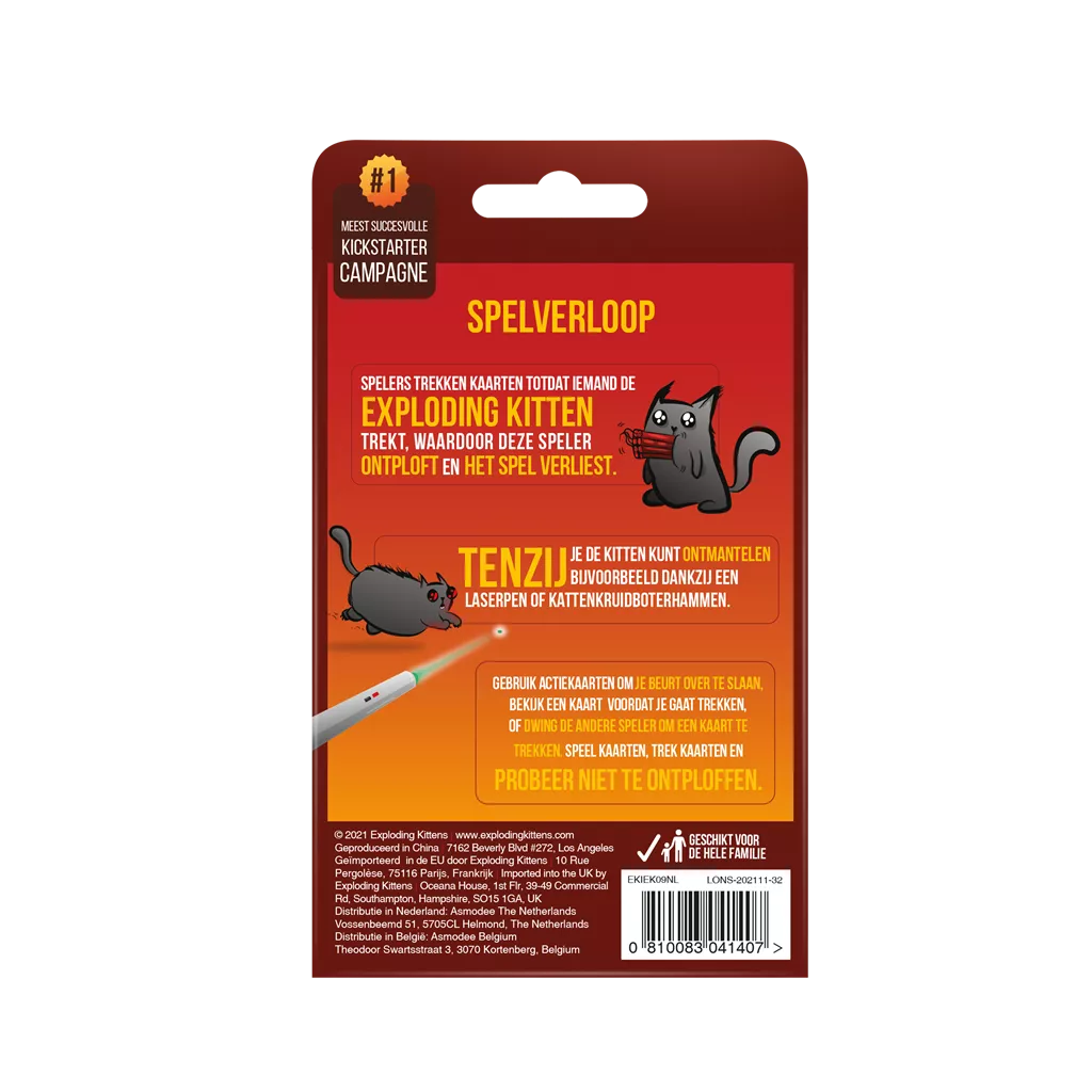Exploding Kittens 2 Speler NL 6 Exploding Kittens 2 Speler NL - Afbeelding 4