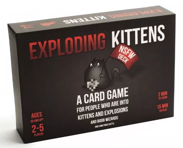 ASMODEE Exploding Kittens: NSFW Edition 3 ASMODEE Exploding Kittens: NSFW Edition