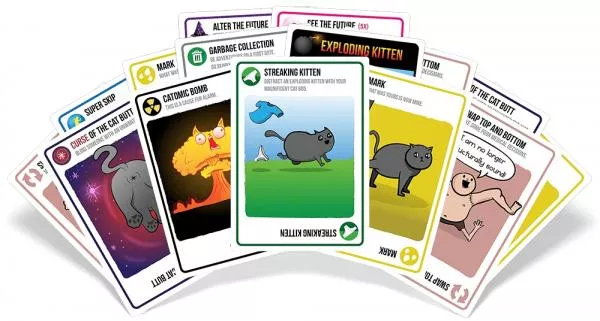 ASMODEE Exploding Kittens Streaking Kittens Expansion 4 ASMODEE Exploding Kittens Streaking Kittens Expansion - Afbeelding 2